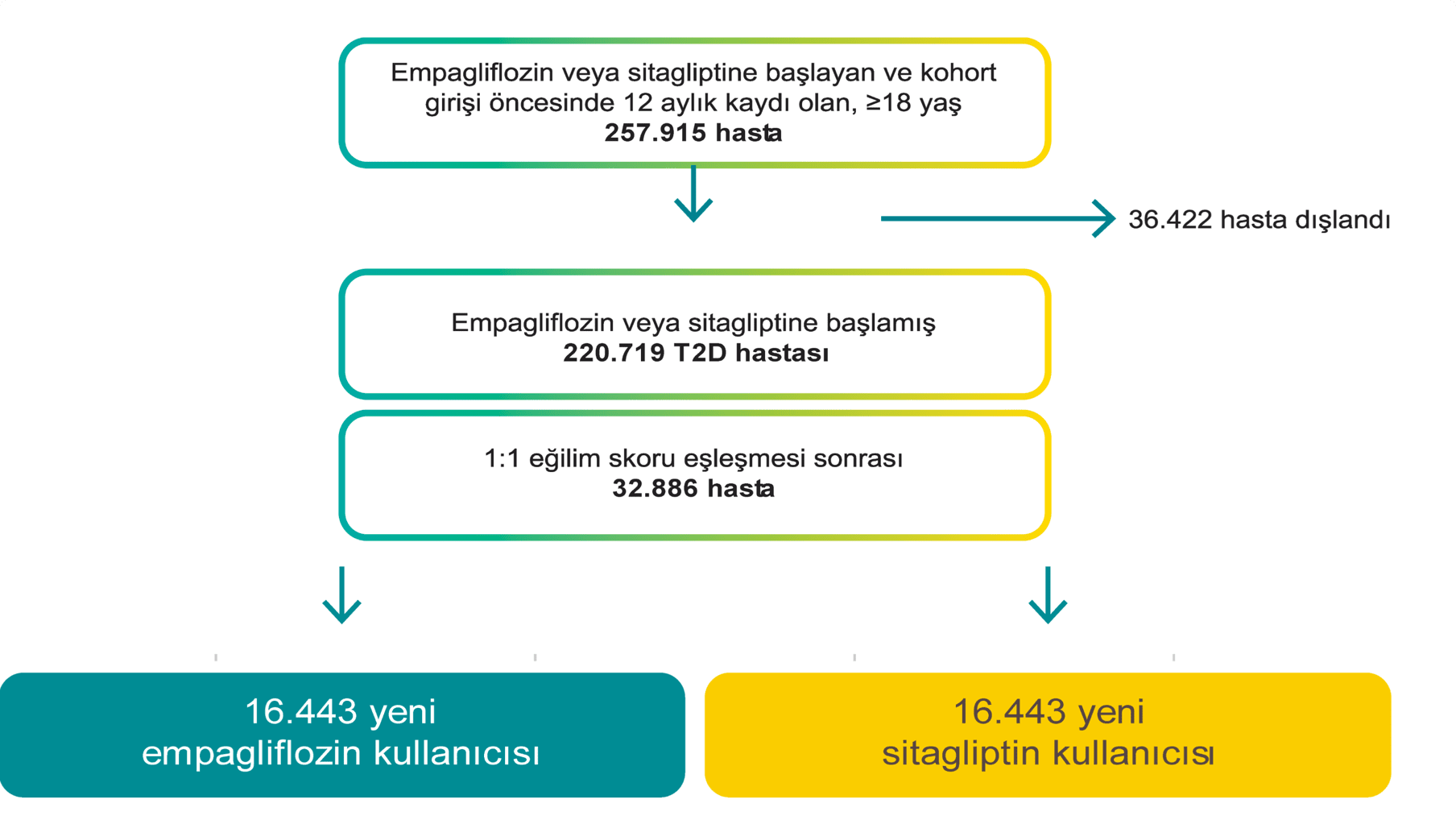 EMPRISE Çalışması Hasta Popülasyonu (2014-2016)