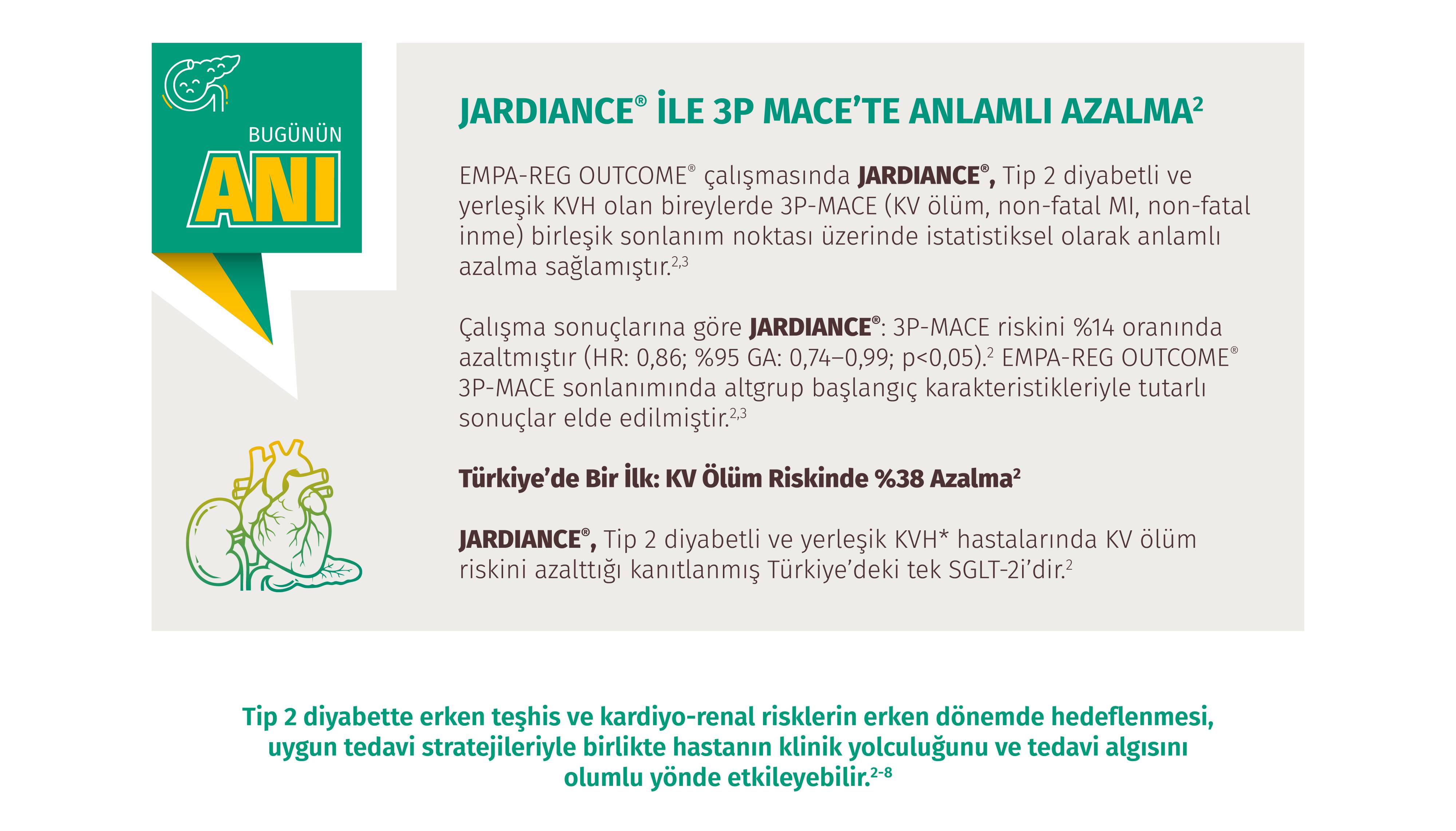 JARDIANCE® İLE 3P MACE’TE ANLAMLI AZALMA