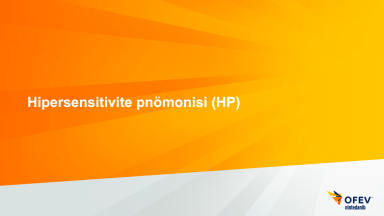Hipersensitivite Pnömonisi Hastalık Anlatımı